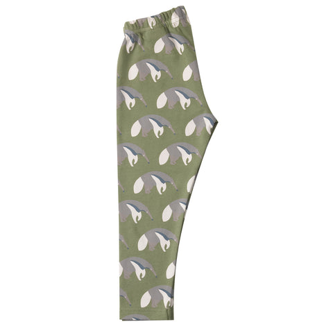 Pigeon Organics Leggings (AOP) anteater - green