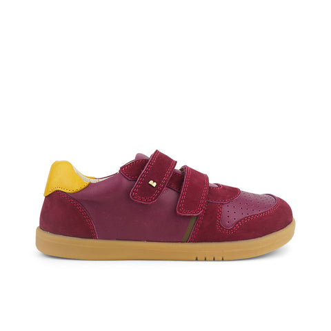 Bobux KP Riley Boysenberry + Chartreuse