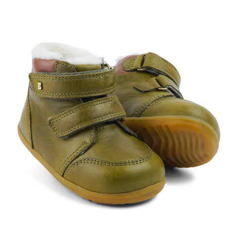 Bobux SU Timber Arctic Olive