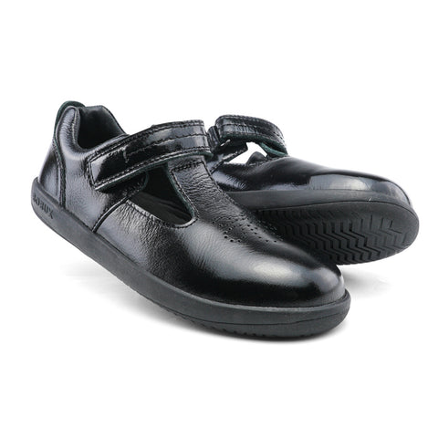 Bobux KP Brave Patent Black T Bar