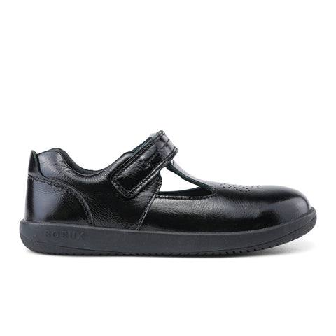 Bobux KP Brave Patent Black T Bar