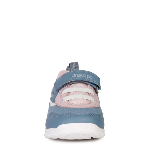 Geox B RUNNER G. D - MESH+SYN.LEA SKY/PINK