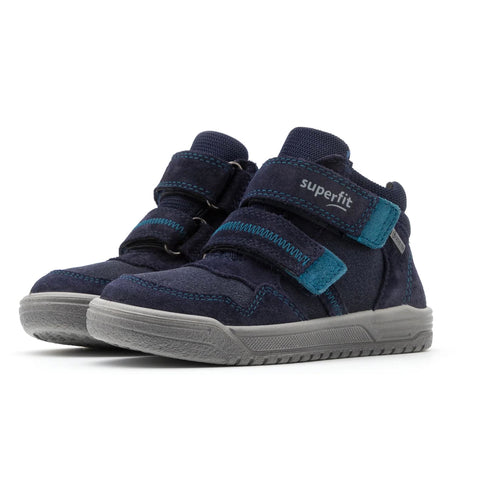 Earth Blue Superfit Hi-Top Trainers