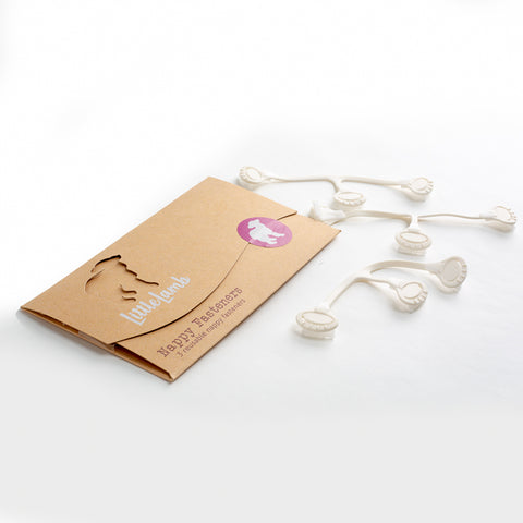 Little Lamb 3 Nappy Fasteners