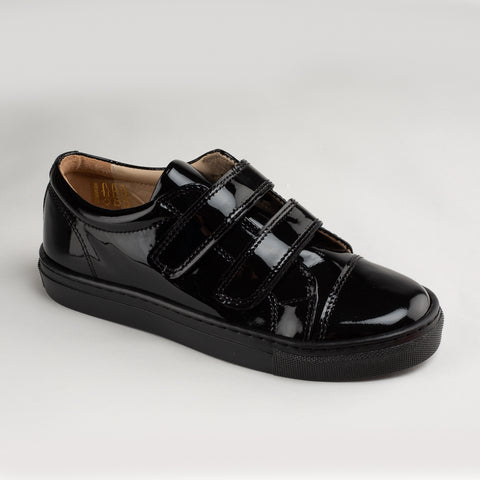 Petasil School Shoes, Pose Black Patent from Naturally Kids Shoes
