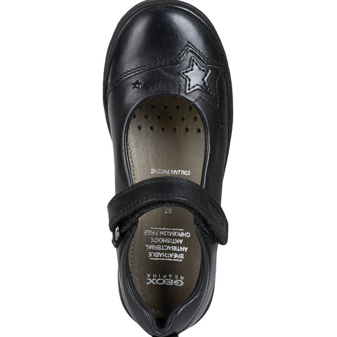 Geox Hadriel Black Mary Jane School Shoe