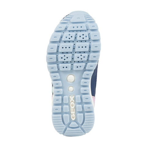 Geox J Pavel Girl Navy/Pink Trainers
