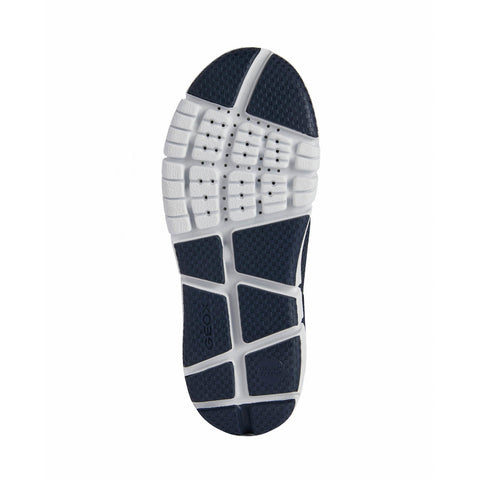 Geox J Flexyper Boy Navy/Dk Blue Trainers