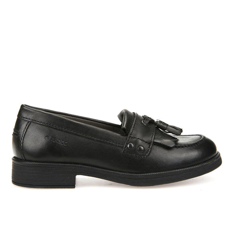 Geox Agata Black Moccasins