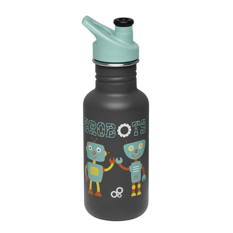 Klean Kanteen Classic Single Wall Bottle with Sports Cap 18oz/532ml