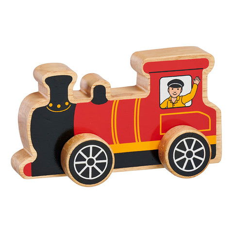 Train Push Along Handmade fair trade wooden kids toy