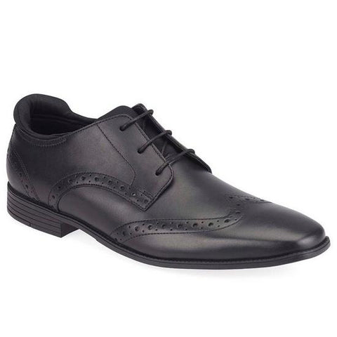 Start Rite Black Leather School Shoe