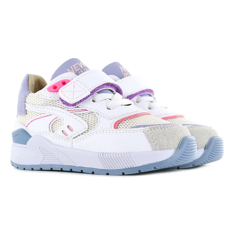 Shoesme Trainers ST22S018-E - White Lilac Fuchsia