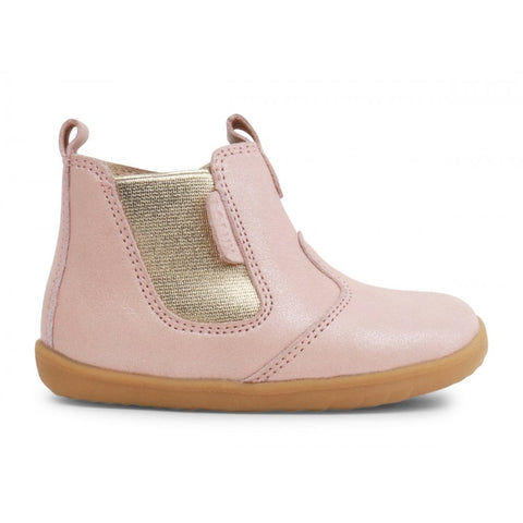 Bobux Blush Shimmer Jodphur Boot Step Up (First Walkers)