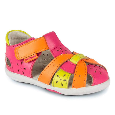 Pediped Nikki Grip n Go, Pink/Orange