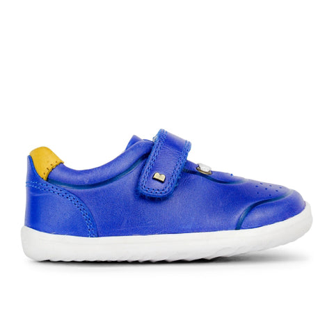 Bobux Ryder Blueberry & Chartreuse Step Up (First Walkers)