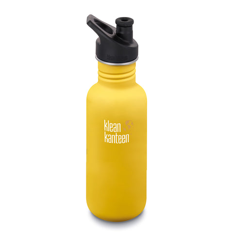 Klean Kanteen Classic Single Wall Bottle with Sports Cap 18oz/532ml