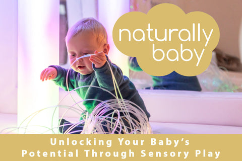 Baby Playing In Sensory Room