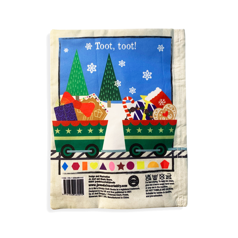 Jo & Nic's Crinkly Cloth Books - Christmas Shapes