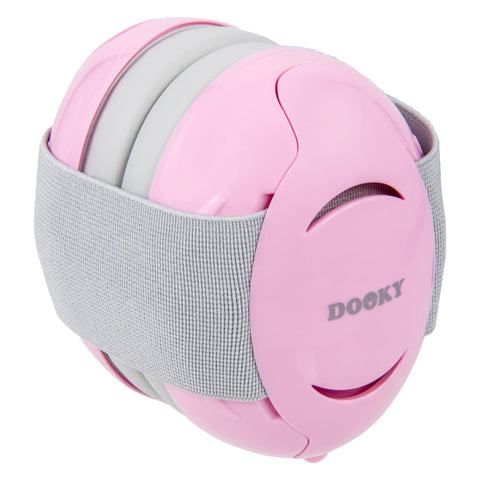 Dooky Baby Ear Protection - Pink - 0-3 Years