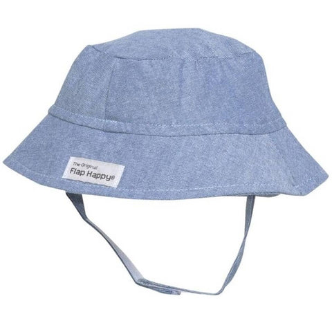 Flap Happy Kids UPF50+ Girls and Boys Bucket Sun Hat
