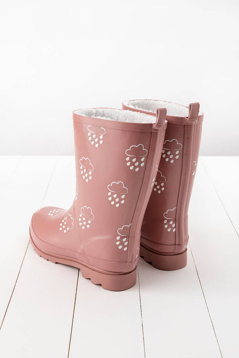 Grass & Air Rose Adult Colour-Changing Winter Wellies