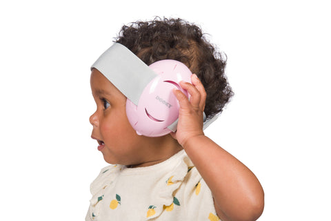 Dooky Baby Ear Protection - Pink - 0-3 Years