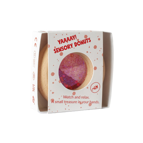 Petit Boum Sensory Calm Donut (Red)