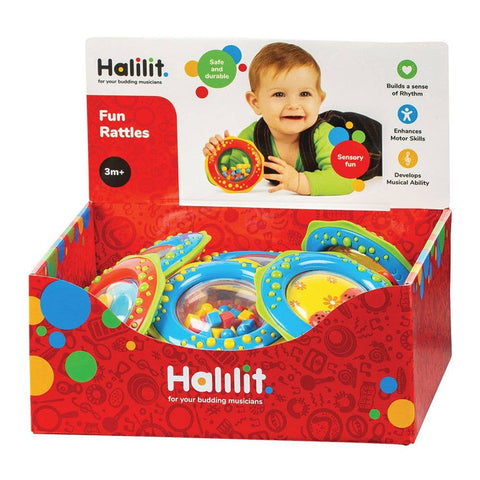 Halilit Fun Rattles (Colours Vary)