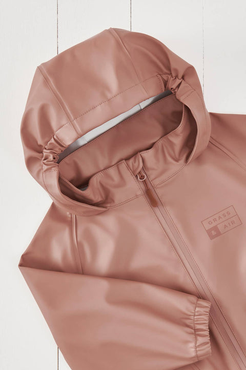 Grass & Air Rose Kids Rain Jacket