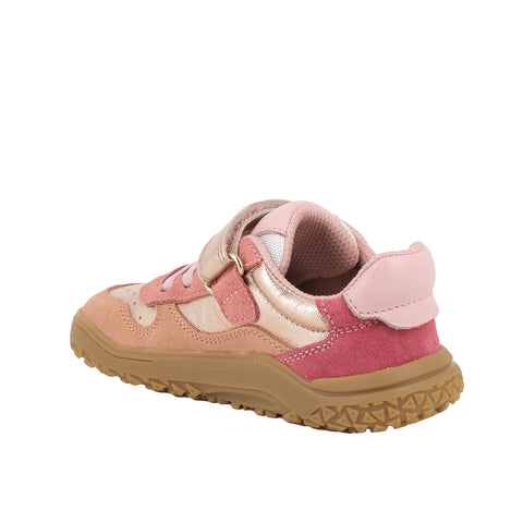 Primigi leather/suede rose gold shoe - 1421033