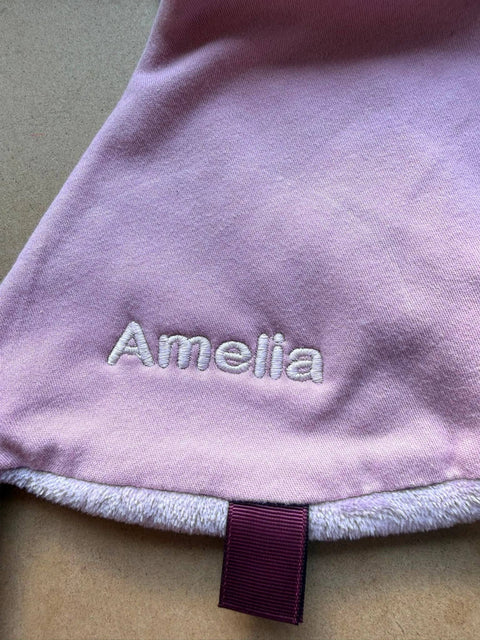 Cheeky Chompers Dusty Pink Neutral Comfortchew - Baby Comforter With Teether