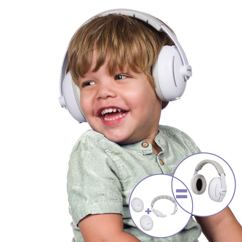 Dooky - Baby/Junior Ear Protection - White