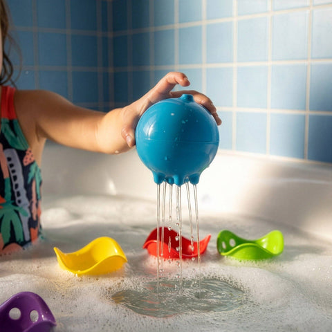 Plui Rainmaker Sensory Bath Toy Yellow by MOLUK