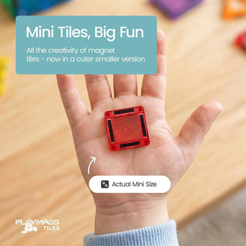 Playmags 57 Piece Mini Tiles