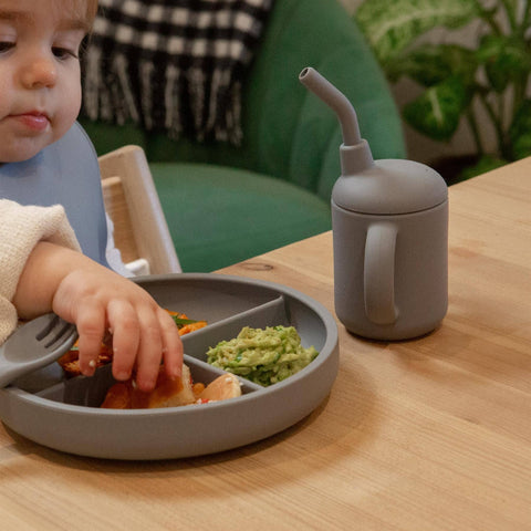 120ml Baby Silicone Sippy Cup - By Tiny Dining