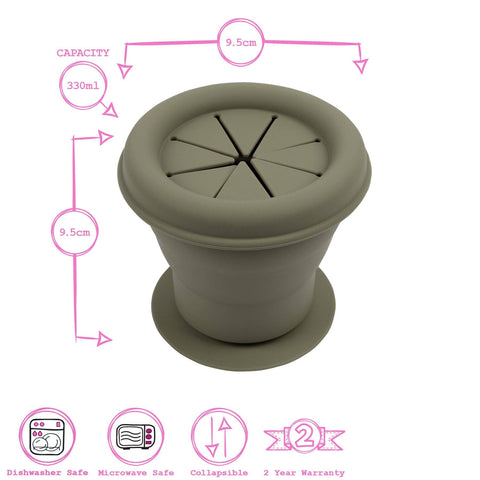 Baby Silicone Snack Pot - By Tiny Dining
