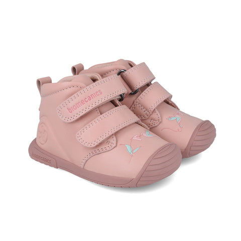 Biomecanics BOTIN CASUAL PETALO (Pink Boot with pretty detail)