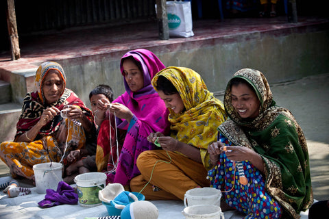 Crochet Baby Toy Goat rattle