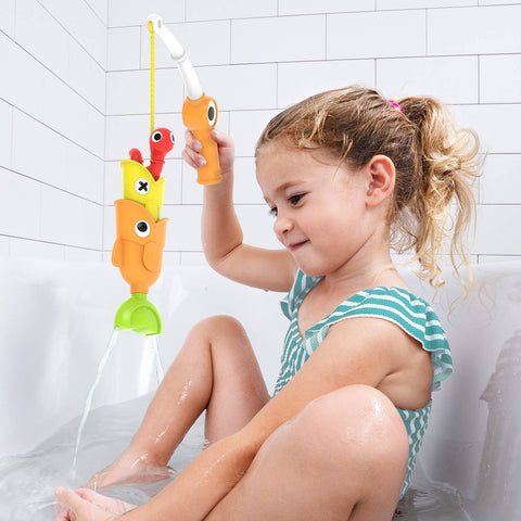 Yookidoo Catch ‘N’ Sprinkle Fishing Set Interactive Bath Toy