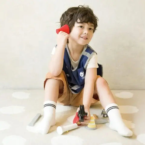 Classic World Firefighting Pretend Play Set Wooden Role Play