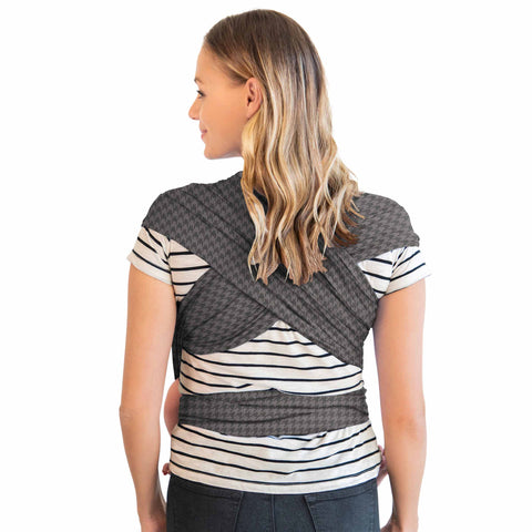MOBY Classic Wrap Carrier for Newborns & Babies  Houndstooth