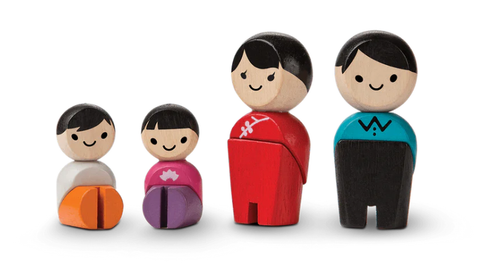 Family (Asian Family) Wooden Figures PlanToys