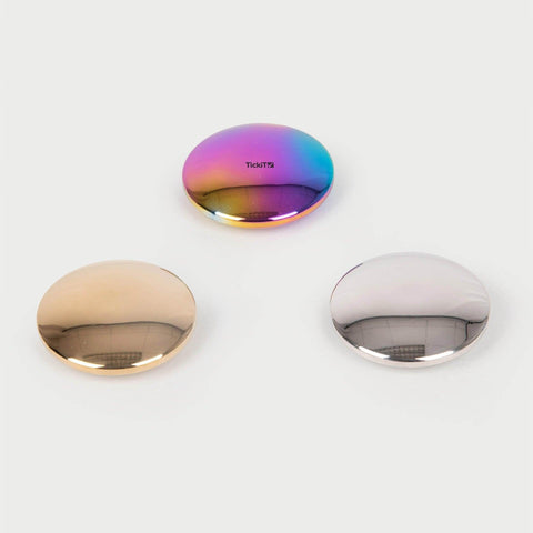 Sensory Reflective Sound Buttons -Baby Toy - Stainless steel sold individually