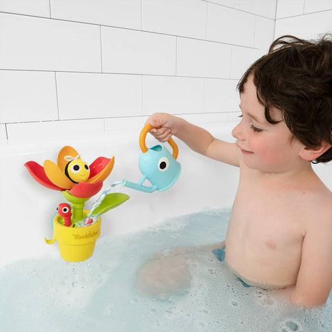Yookidoo Peek-a-Bee Tub Flower – Interactive Baby Bath Toy