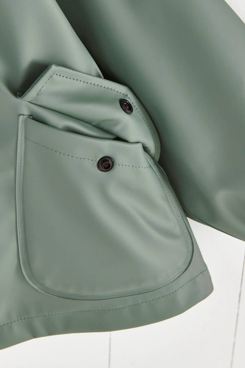Grass & Air Khaki Kids Rain Jacket
