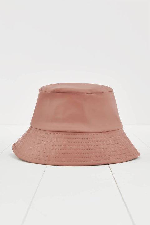Grass & Air Rose PU Kids Bucket Hat