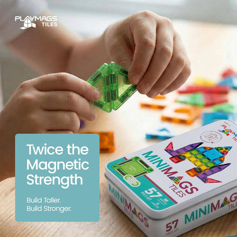 Playmags 57 Piece Mini Tiles