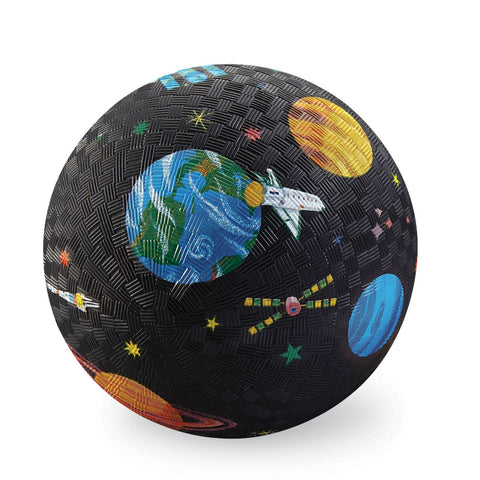 Crocodile Creek Space Playball – 5 Inch Kids Playground Ball
