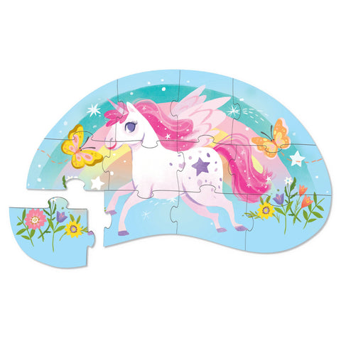 Crocodile Creek 12-pc Mini Puzzle/Sweet Unicorn
